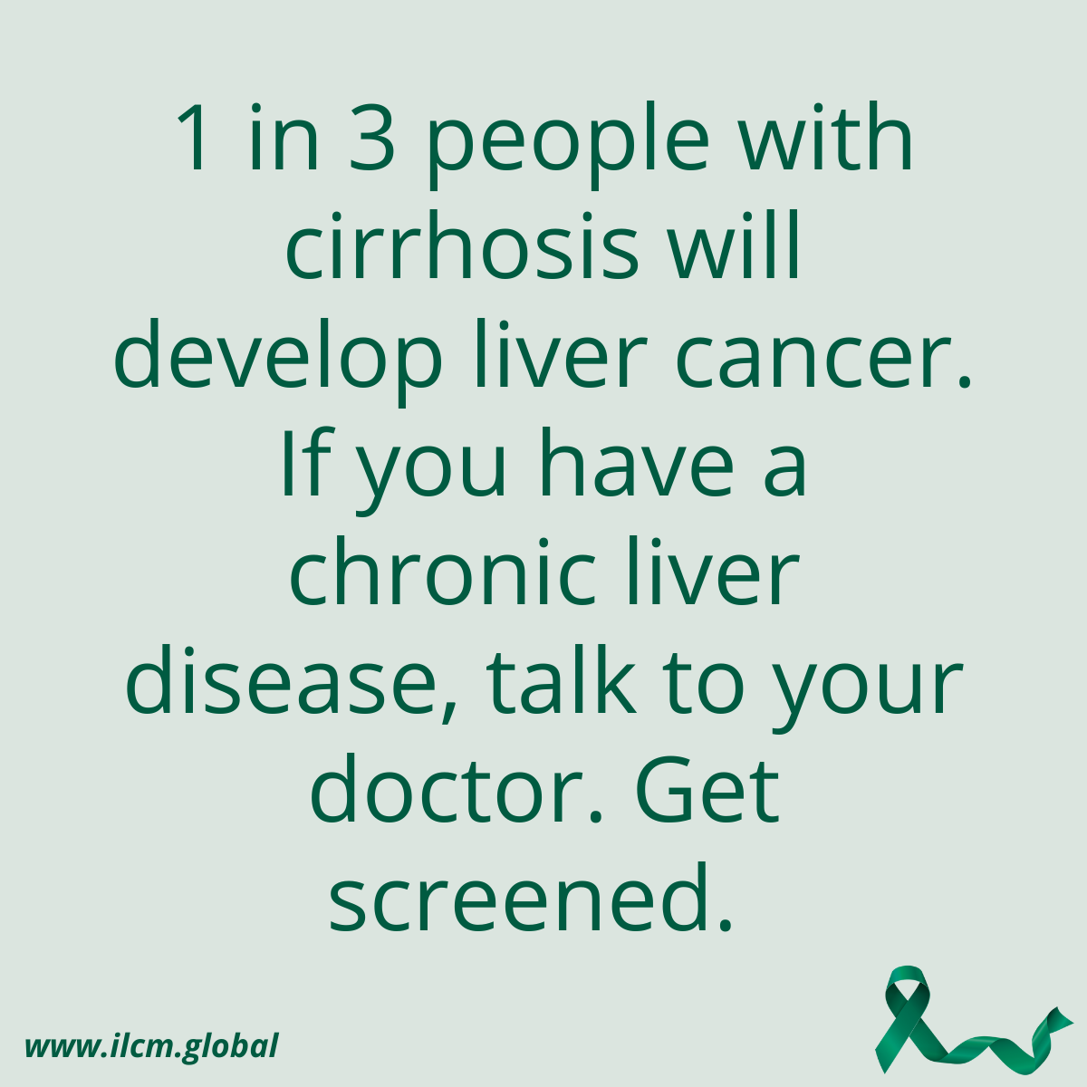 1 in 3 w cirrhosis develop liver cancer